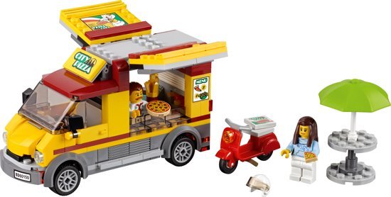 LEGO City Pizza Bestelwagen
