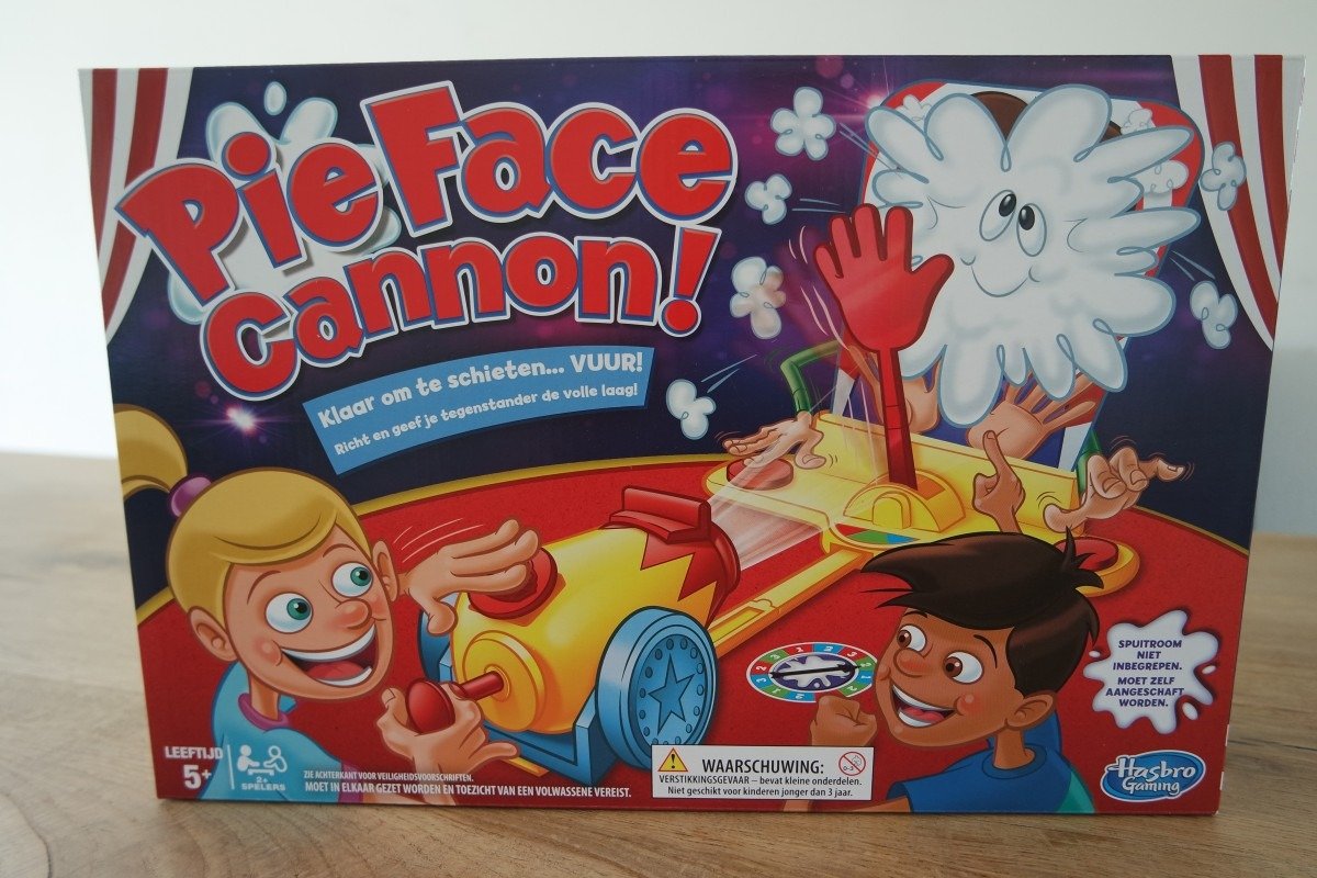 Review Pie Face Cannon Alles Over Speelgoed