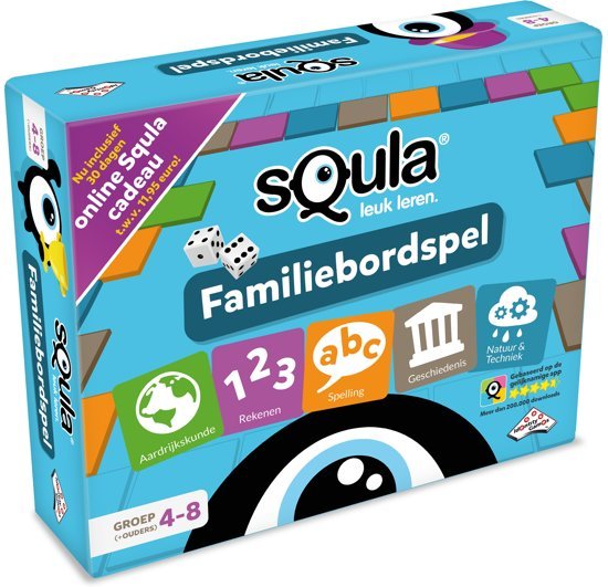 Educatieve spellen - het Squla bordspel