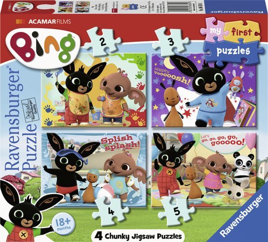 Ravensburger Bing Bunny - My First puzzels - cadeau 2 jaar