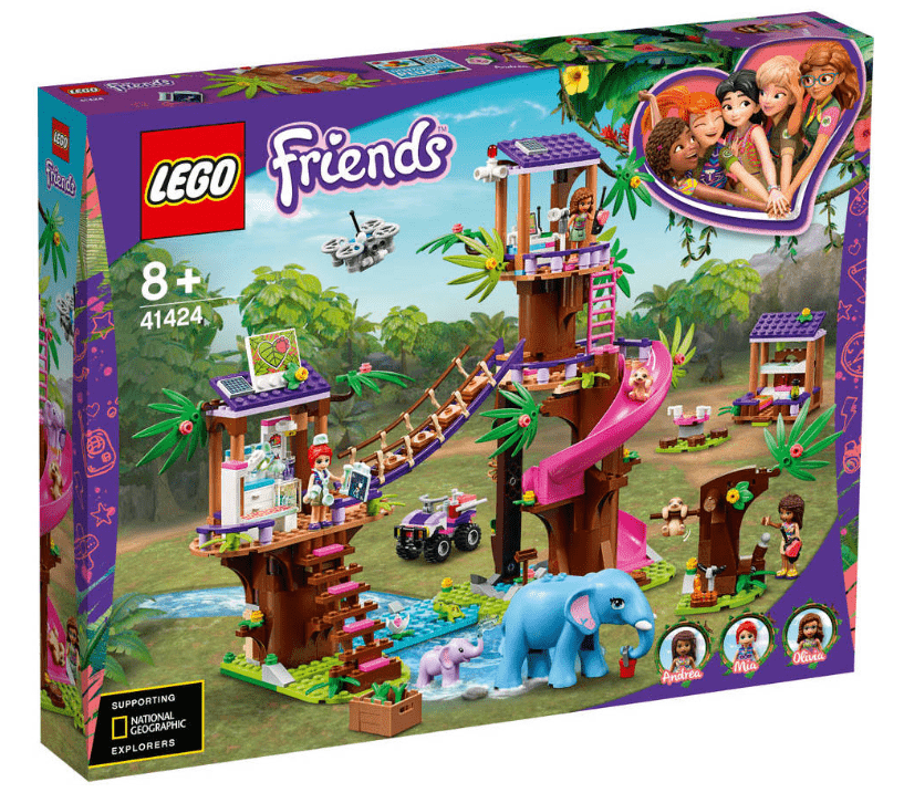 De nieuwste LEGO bouwsets - LEGO Friends Jungle reddingsbasis 41424