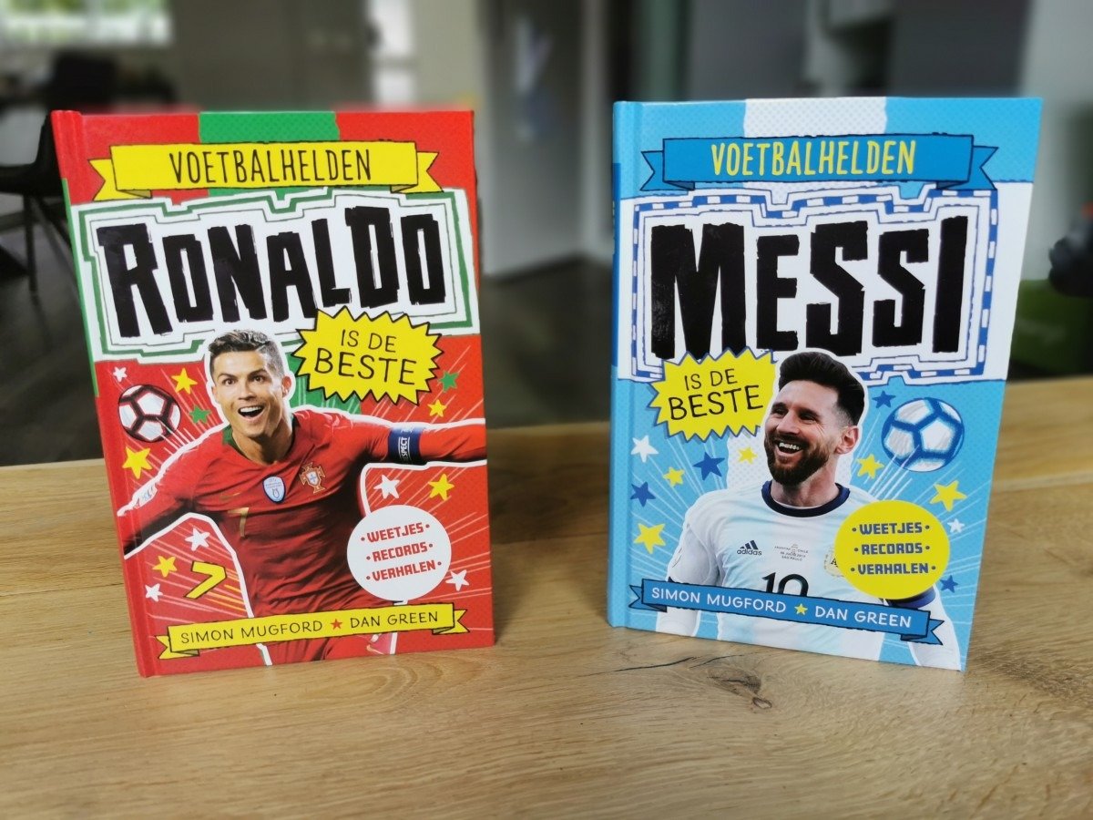 TIP! Ronaldo & Messi voetbalboeken - Alles Over Speelgoed