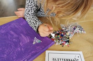 Glitterbaas - knutselen met glitters