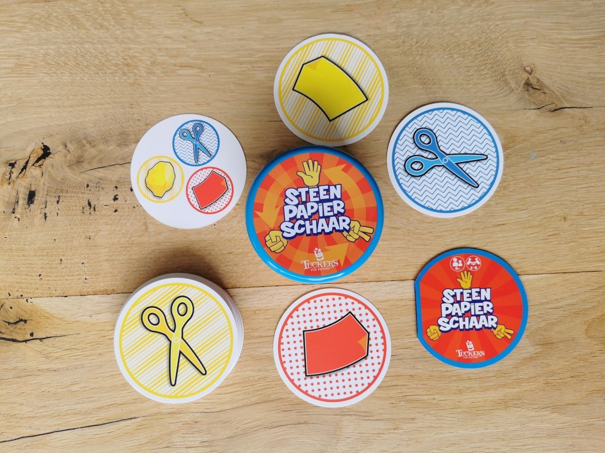 Steen, Papier, Schaar, het kaartspel | Review - Alles Over Speelgoed