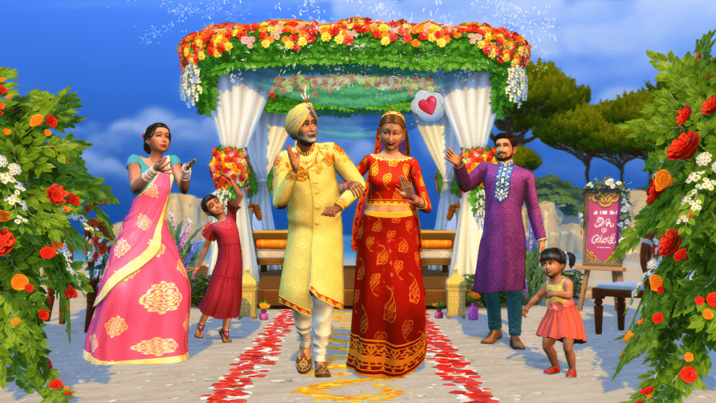 De Sims 4 Mijn Bruiloft