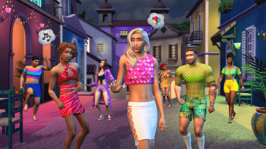 De Sims 4 Zomerse Carnavalsmode
