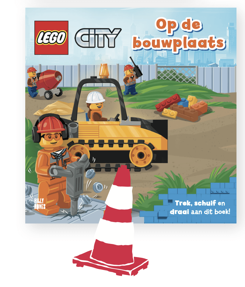 Peuterboeken - LEGO City - Op de bouwplaats