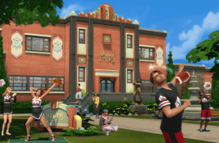 De Sims 4 Middelbare School