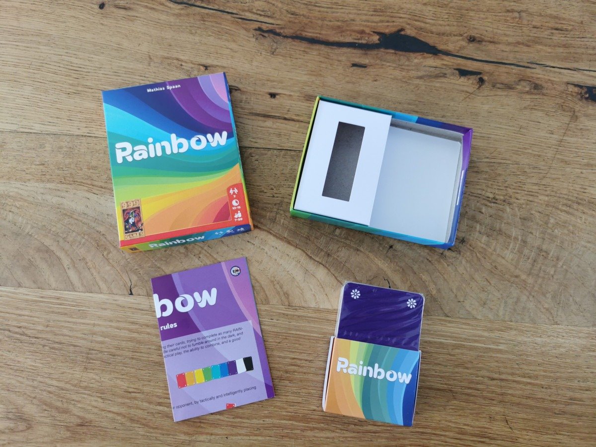 Rainbow, het regenboog kaartspel | Review - Alles Over Speelgoed
