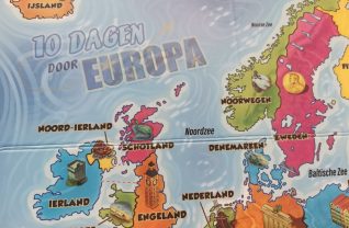 10 Dagen door Europa - het Bordspel