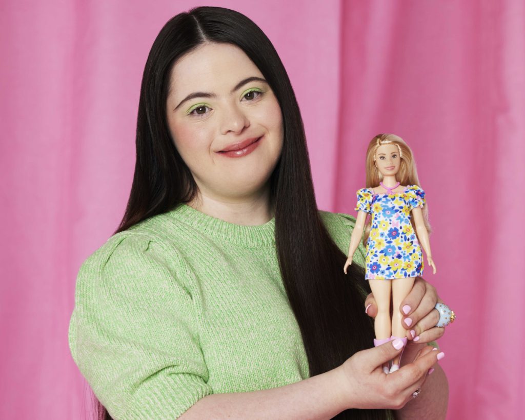 Barbie met Syndroom van Down