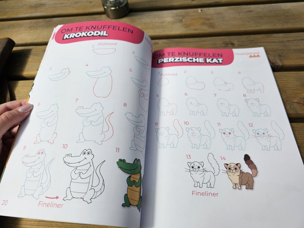 Ontdek je creativiteit met Schattig tekenen doe je zo! 2 - Alles Over